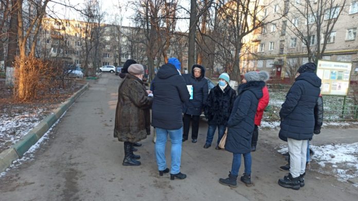 Комплексное благоустройство одного из дворов обсудили с жителями Кутузово