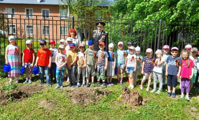 Акция «Сирень Победы» прошла в Подольске