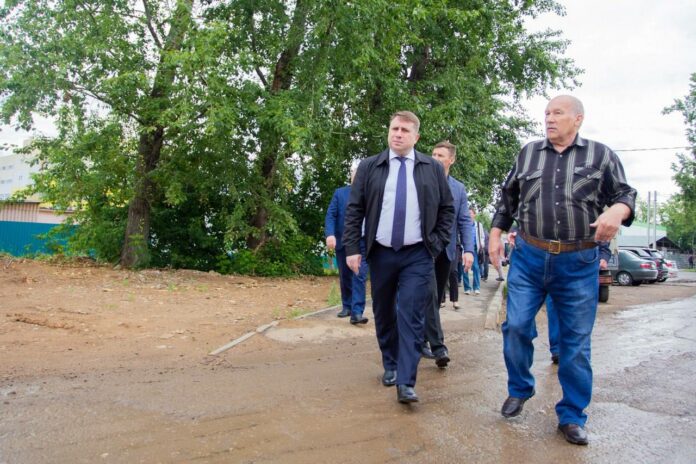 Глава округа посетил Добрятино по вопросу неравнодушного жителя