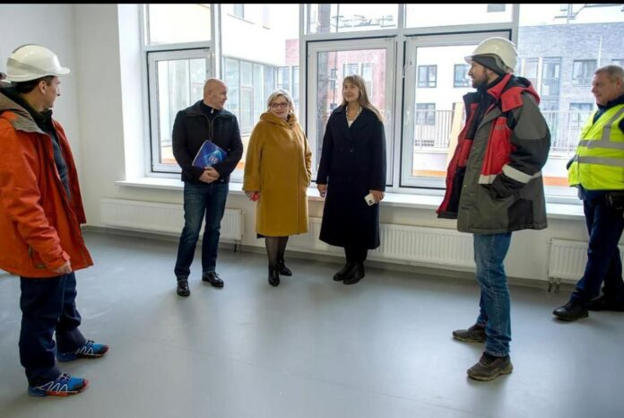 В ЖК «Новая Щербинка» близится к завершению строительство детского сада на 180 мест