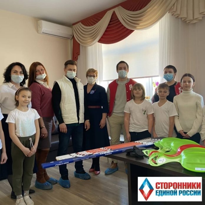 Сторонники местной партии провели акцию «Спорт каждый день»