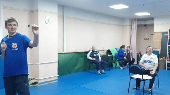 В «Корсар-Спорт» прошли соревнования по игре дартс