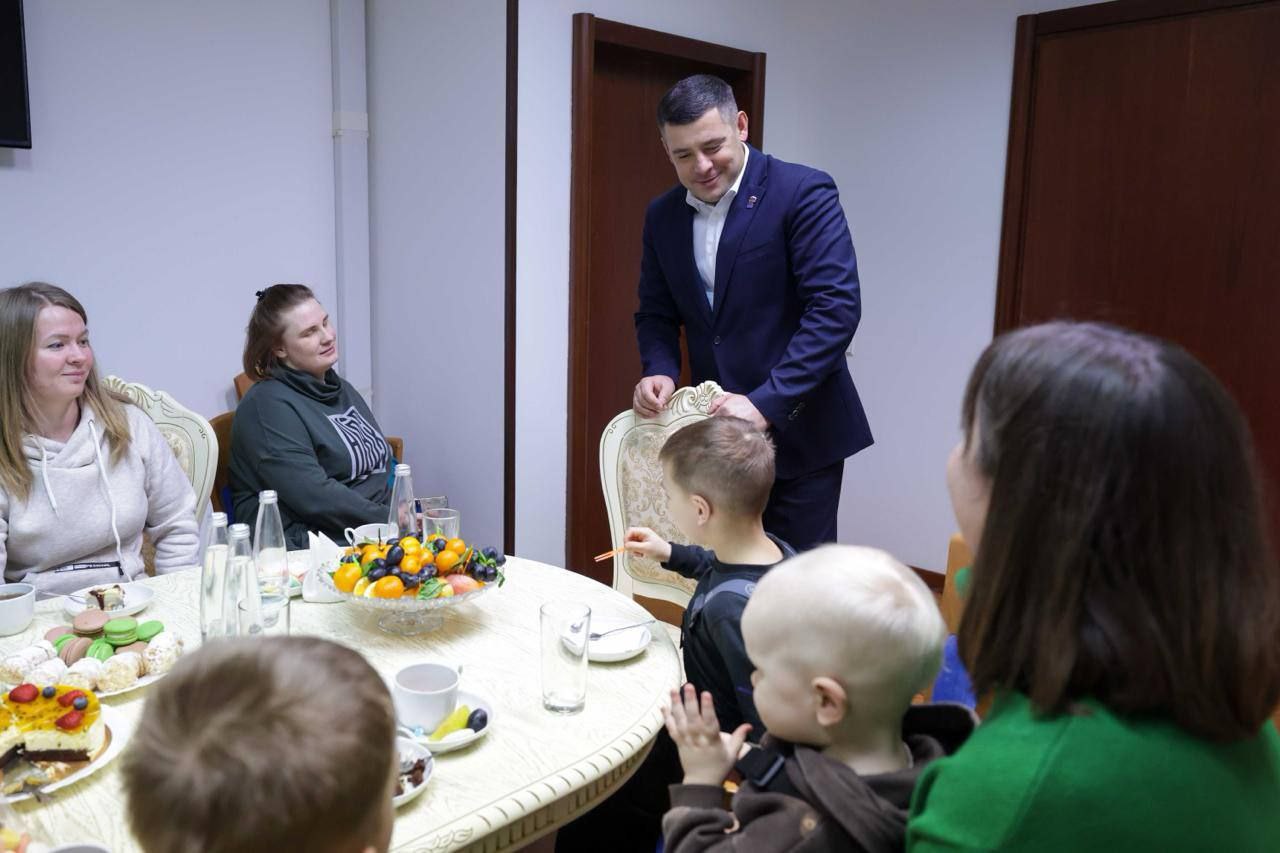 С семьями участников СВО встретился глава г. о. Подольск