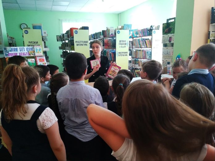 В подольской библиотеке №11 состоялась экскурсия для первоклассников