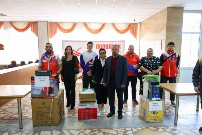 Подольское отделение партии «Единой России» передало бойцам СВО технику и оборудование