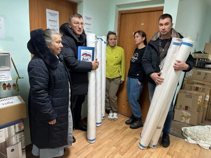 Депутат Совета депутатов совместно с коллегами по партии «Единая Россия» подготовили и передали гуманитарную...