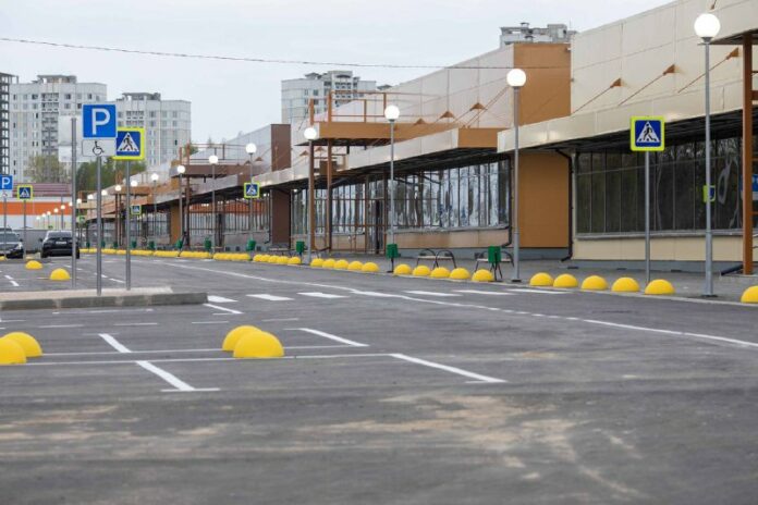 Строительство сельскохозяйственного рынка в Кузнечиках идет к завершению