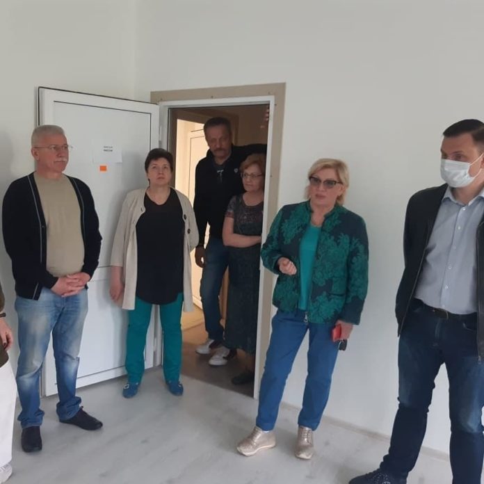 Ремонтные работы в филиале детской поликлиники на улице Ульяновых ведутся согласно графику