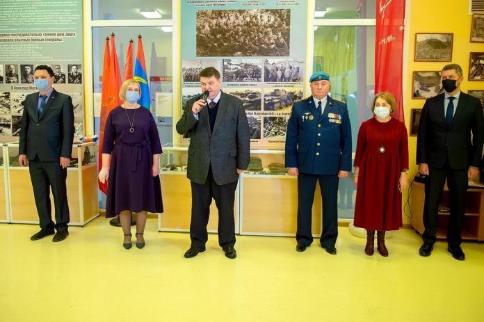 Глава округа Николай Пестов принял участие в церемонии посвящения школьников в юнармейцы