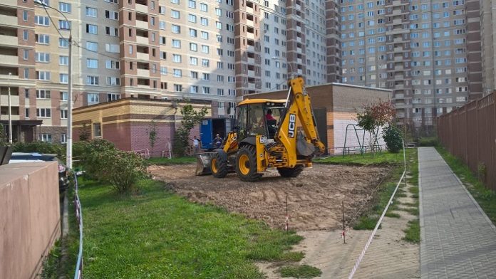 На объединенной дворовой территории в Кузнечиках установят детские и спортивные площадки