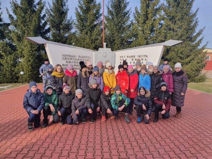 Урок мужества провели для учеников подольской школы № 29