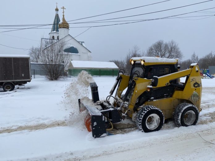 Дорожные и коммунальные службы работают в усиленном режиме в Городском округе Подольск