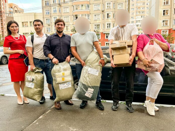 Партийцы собрали очередную помощь для бойцов в зоне СВО