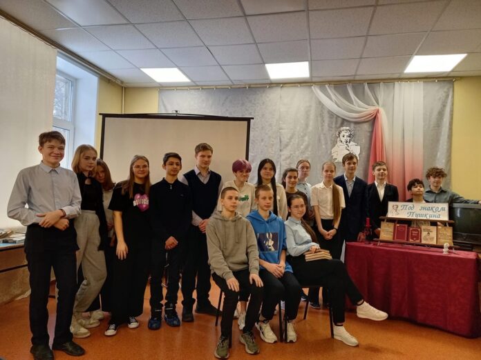 Для подольских школьников состоялось мероприятие, посвященное 185-летию со дня гибели А.С. Пушкина