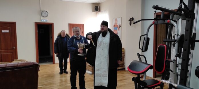 С праздником Крещения Господня поздравили работников службы «112» города Подольск