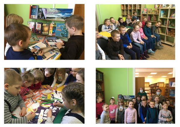 Детей Центра развития ребенка «Калинка» познакомили с книгами о космосе