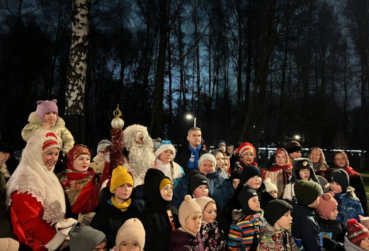 Обновлённый сквер «Берёзки» стал новогодним подарком для подольчан