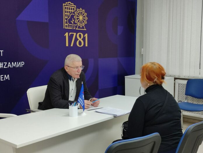 Прием граждан провел депутат Московской областной Думы