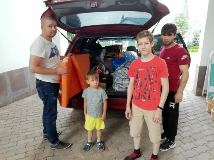 Волонтеры Подольска отправили гуманитарную помощь в Переславль-Залесский и Егорьевск