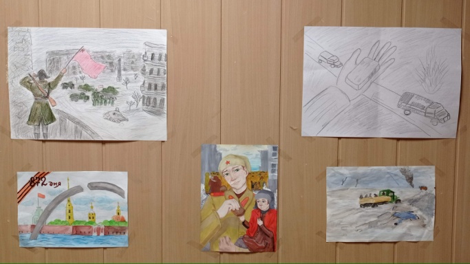 Урок мужества и конкурс рисунков провели росгвардейцы Подольска в подшефной школе