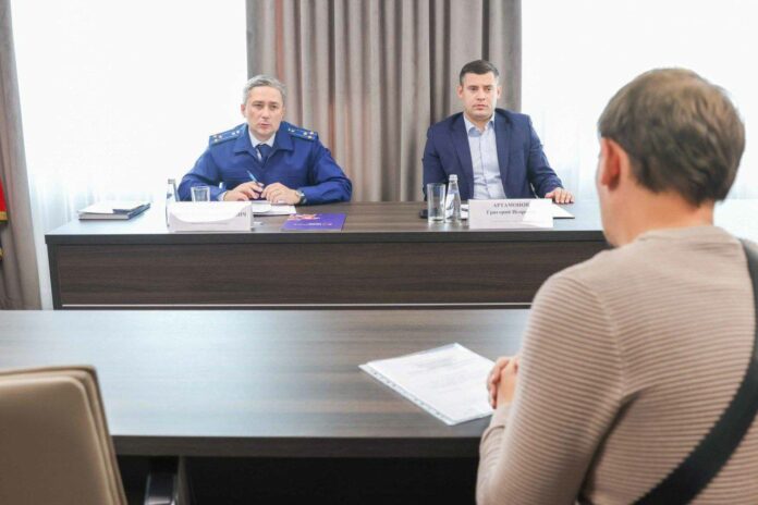 Глава горокруга Подольск провел личный прием граждан совместно с подольским городским прокурором