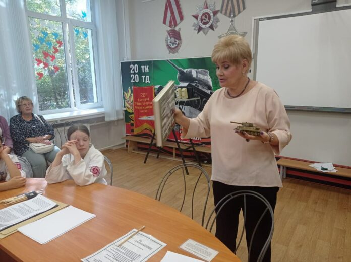 Депутат Совета депутатов принял участие в интерактивной экскурсии в музей «Двадцатого Танкового Звенигородского корпуса»