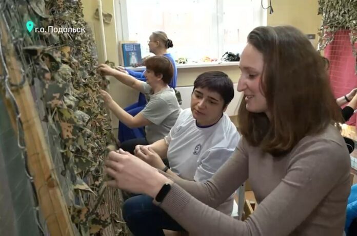 Очередную партию гуманитарного груза получили военнослужащие от подольчан