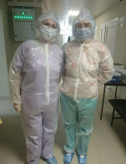 Подольским медикам требуется до 10 тысяч масок в сутки