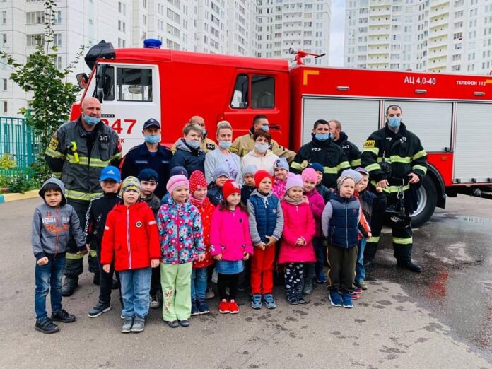 В детском саду «Дельфиненок» прошел день безопасности