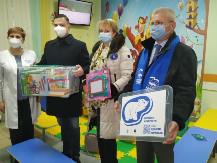 Акции «Коробка храбрости» в Городском округе Подольск