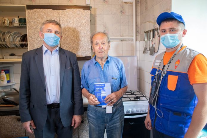 Труженику тыла из Подольска заменили газовое оборудование в рамках акции «Газовая безопасность» 2 июля