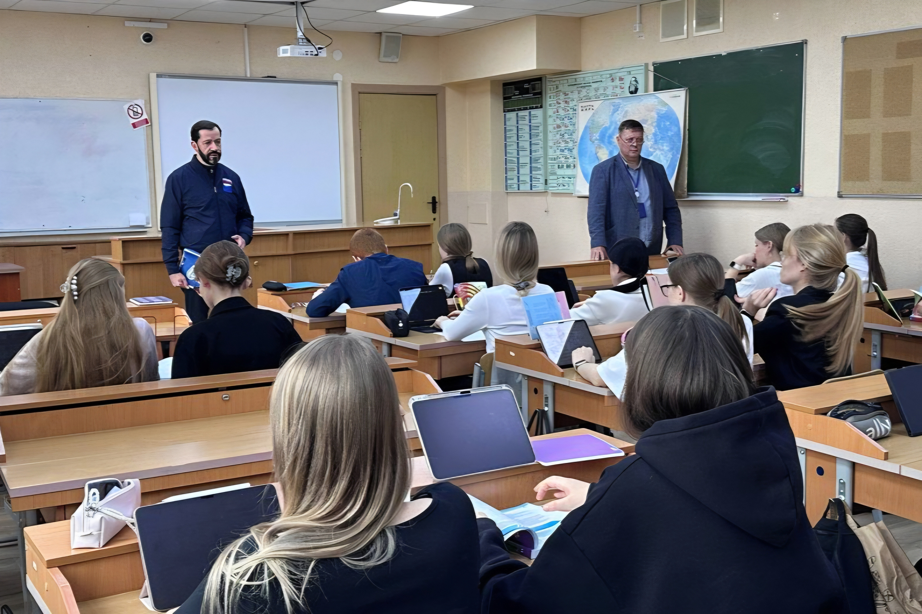 Урок экологии в рамках проекта «Чистая страна»