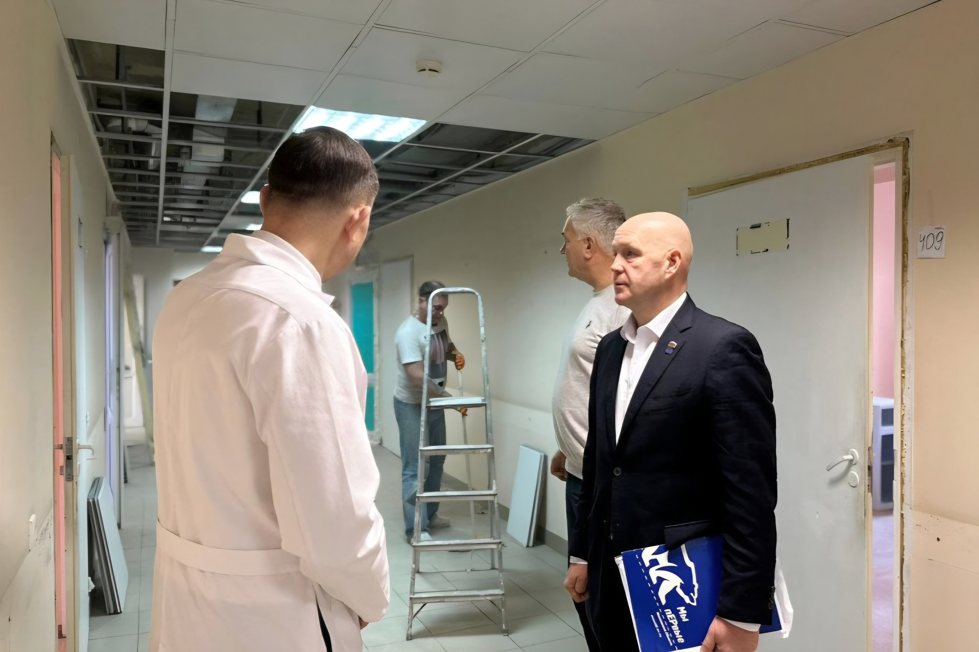 Новое отделение родильного дома готовится к приему пациентов 