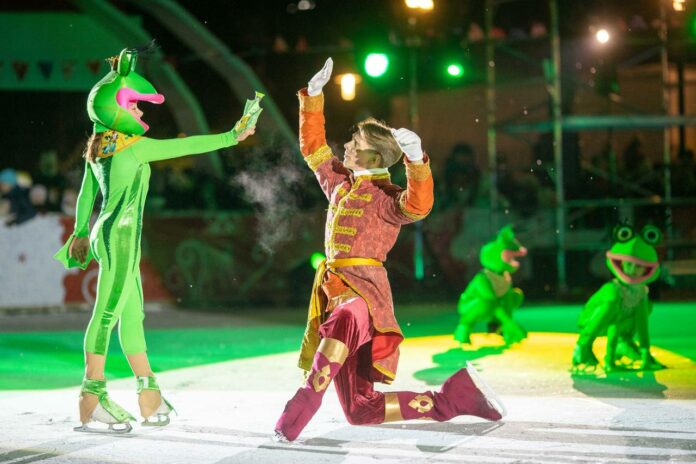 Звёзды фигурного катания показали Подольску сказку «Царевна-лягушка»