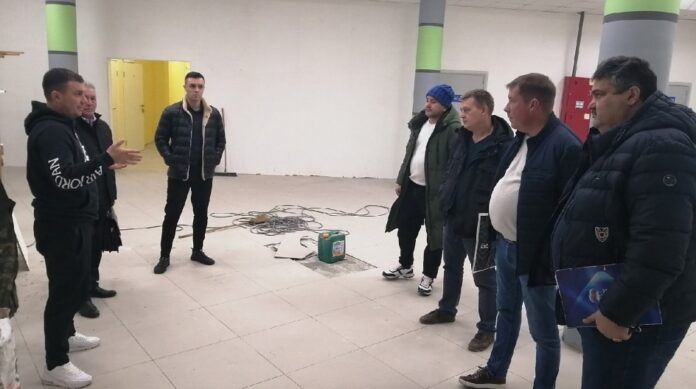 Ремонтные работы в СК «Ирида»