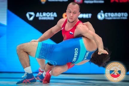 На Международном турнире в Москве подольский спортсмен одержал победу по греко-римской борьбе