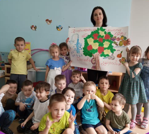 В детском саду № 40 прошло занятие «Профилактика гриппа и ОРВИ» в Подольске