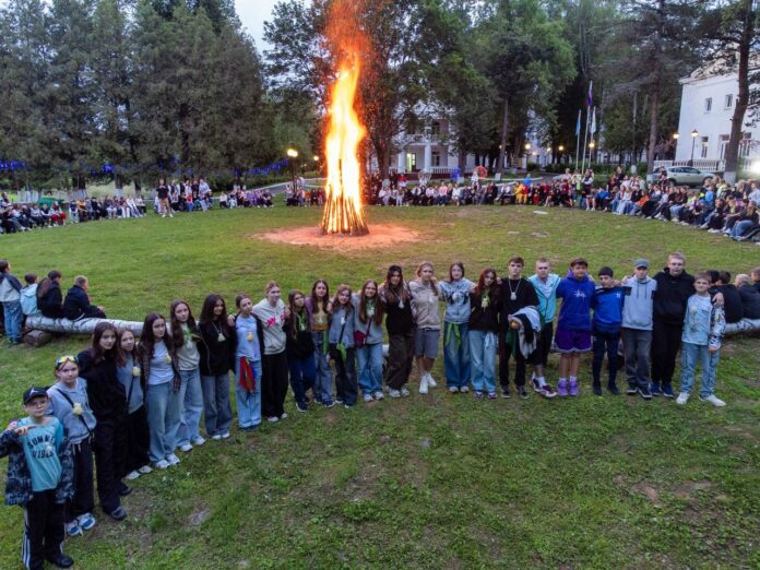 В лагере «Родина» завершилась первая летняя смена