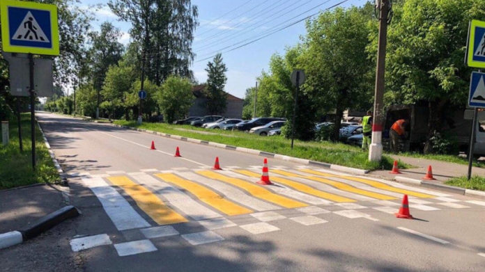 К сведению подольчан: аукционы по восстановлению дорожной разметки объявили в Московской области