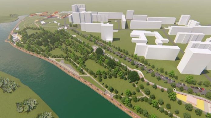 Продолжаются работы в рамках первого этапа реконструкции в парке им. В. Талалихина