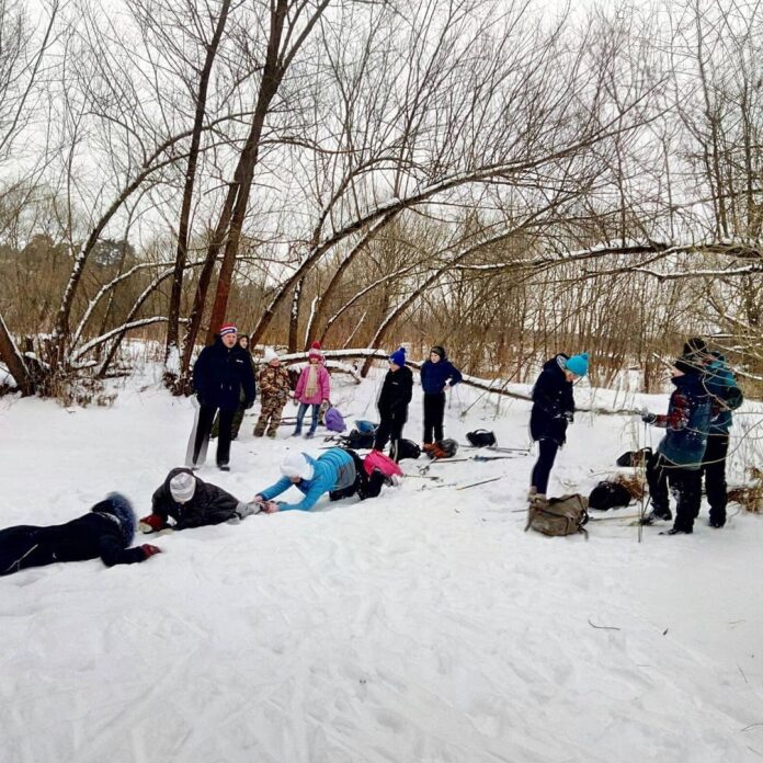 Занятие на тему «Безопасность на льду» состоялось в Подольске