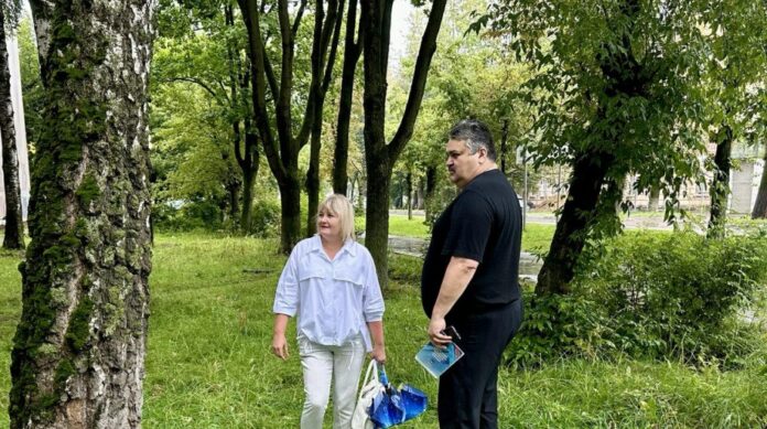 Однопартийцы горокруга Подольск провели мониторинг в лесу в микрорайоне Климовск