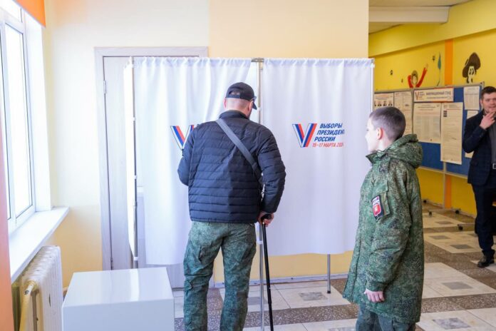 Участник спецоперации проголосовал на выборах президента России в свой день рождения