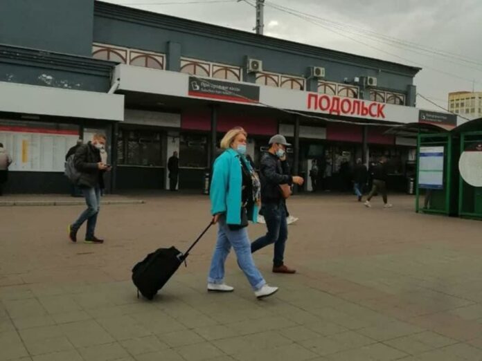 Работы по благоустройству территории у станции МЦД-2 Подольск закончат в ноябре