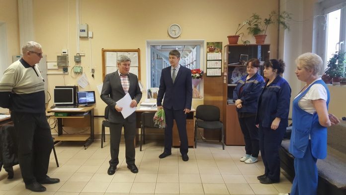 Сотрудницам МУП «Подольская теплосеть» вручили почётные грамоты