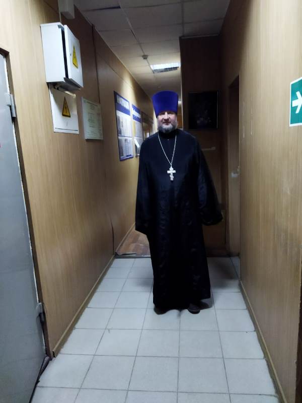 Настоятель Благовещенского храма д. Матвеевское провел плановое посещение УФСИН Подольска