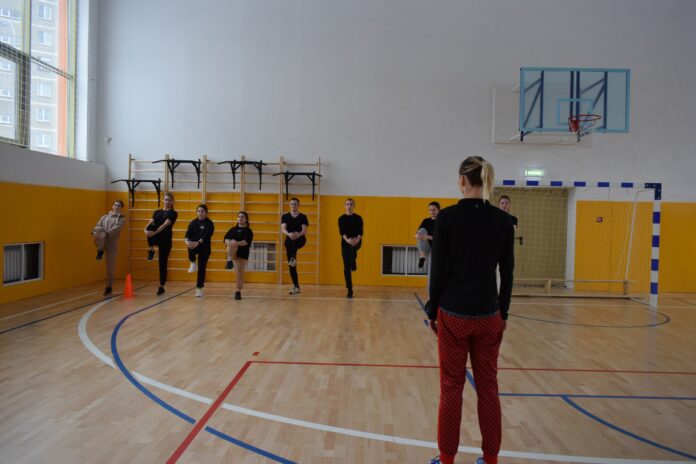 Волонтёры дворца молодёжи сдали  ГТО