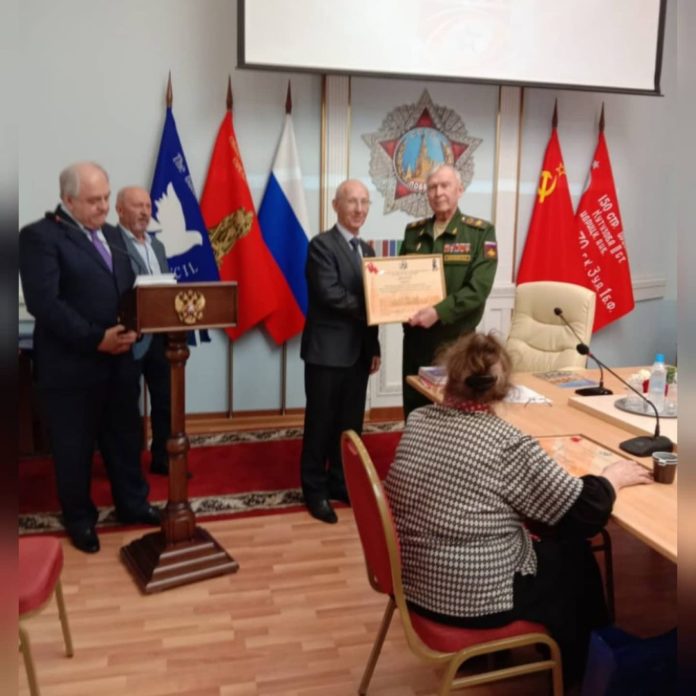 Ветеран из Подольска стал лауреатом Всероссийского конкурса «Растим патриотов России. Живём и помним 2016...