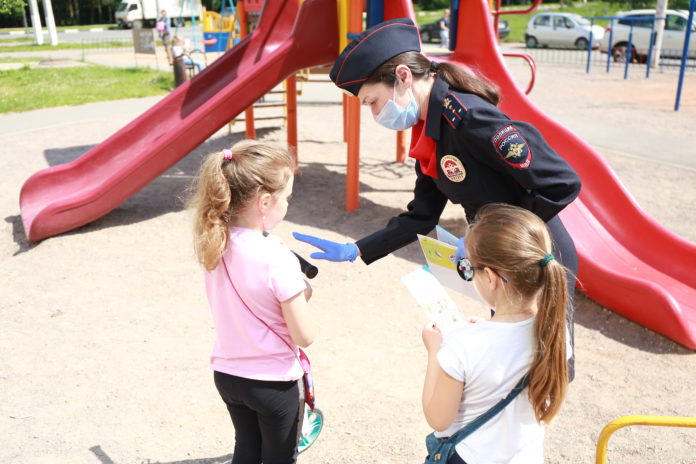 Акцию «Безопасный двор» провела Госавтоинспекция Подольска