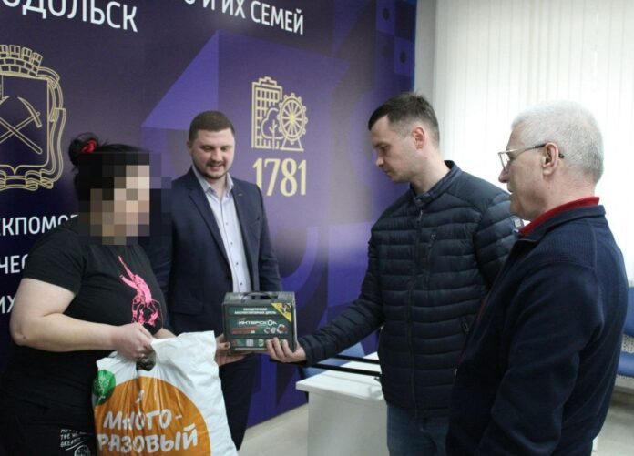 Депутат Московской областной думы передал гуманитарную помощь семье участника СВО